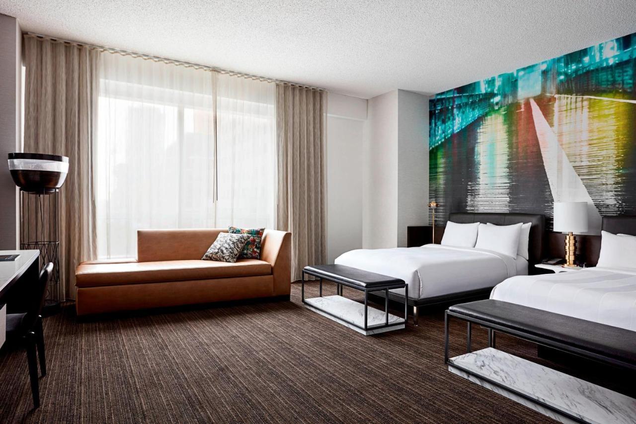New York Marriott At The Brooklyn Bridge Hotell Exteriör bild