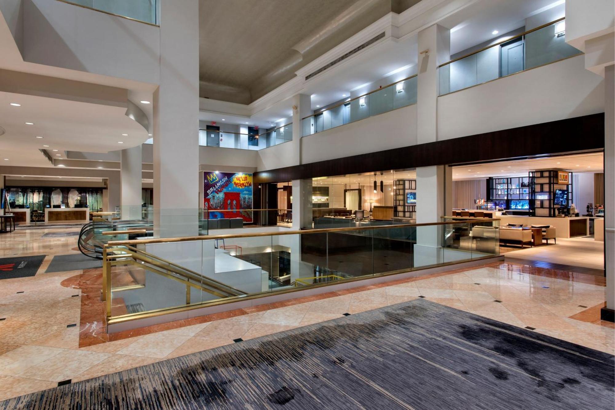 New York Marriott At The Brooklyn Bridge Hotell Exteriör bild