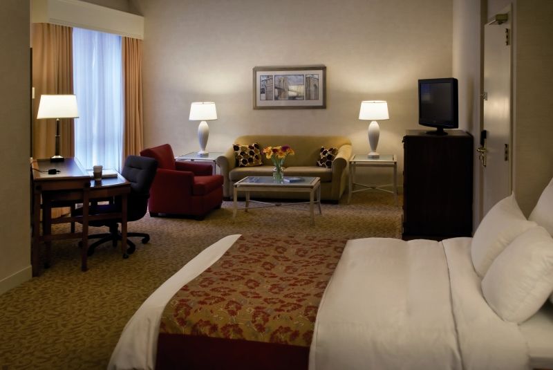 New York Marriott At The Brooklyn Bridge Hotell Exteriör bild